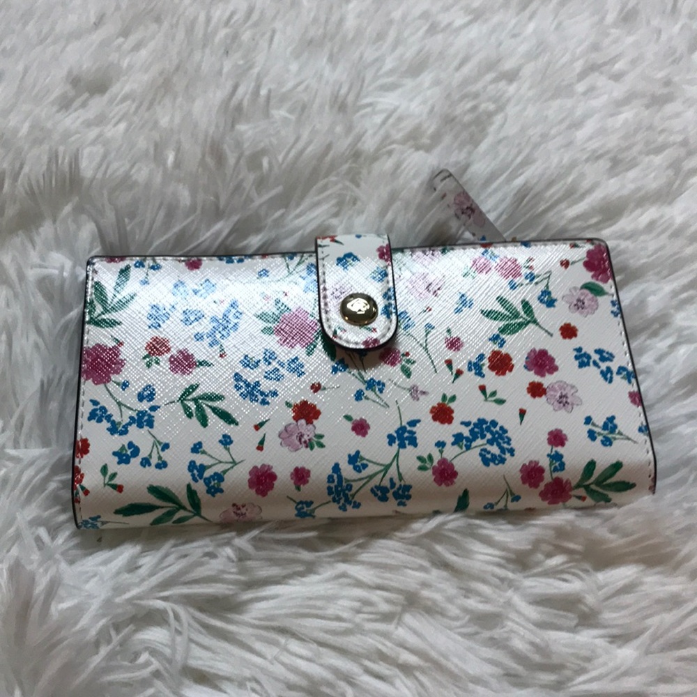 Kate Spade Stacey Wallet - Cream Multi